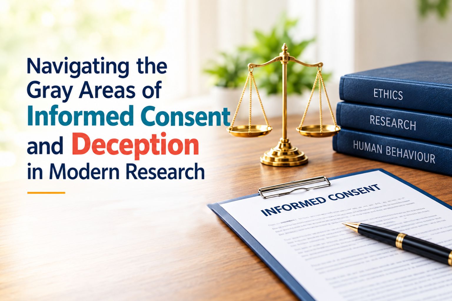 Navigating the Gray Areas of Informed Consent and Deception in Modern Research