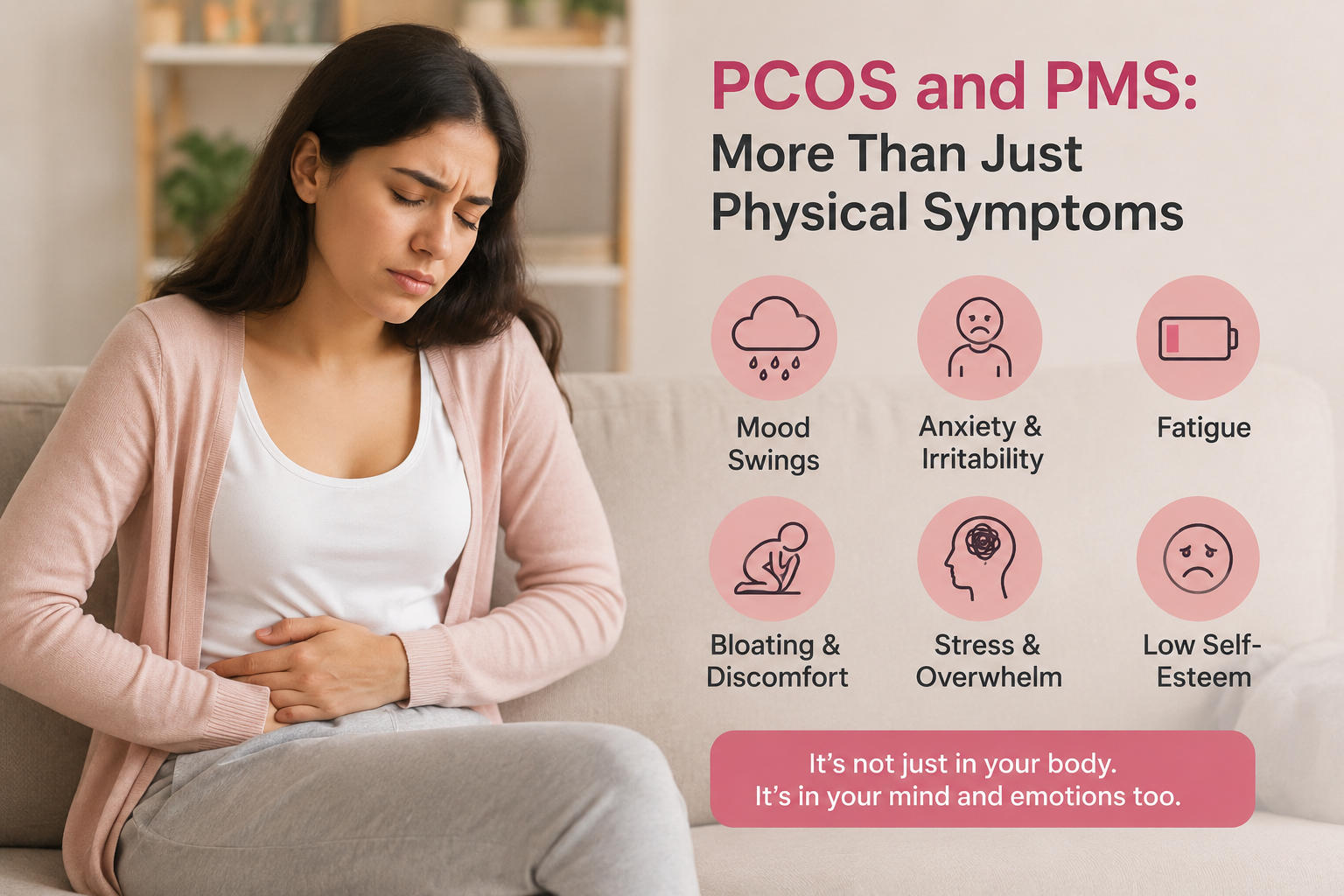 PCOS and PMS: More Than Just Physical Symptoms